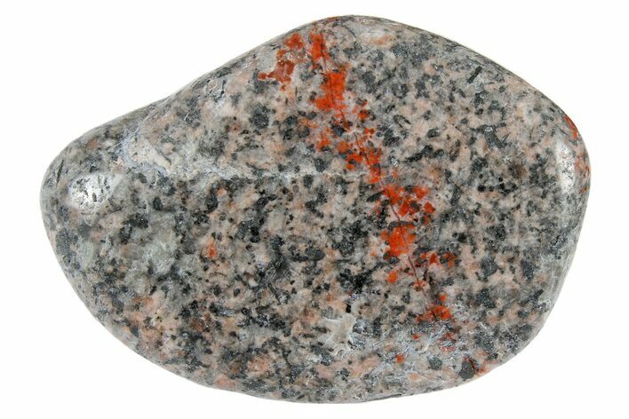 Polished Yooperlite Pebble - Highly Fluorescent! #176850